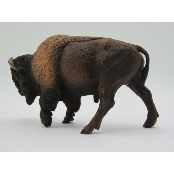 Safari Ltd Brown Buffalo Bison 2018 Animal Figure Realistic Toy Figurine - Picture 3 of 16